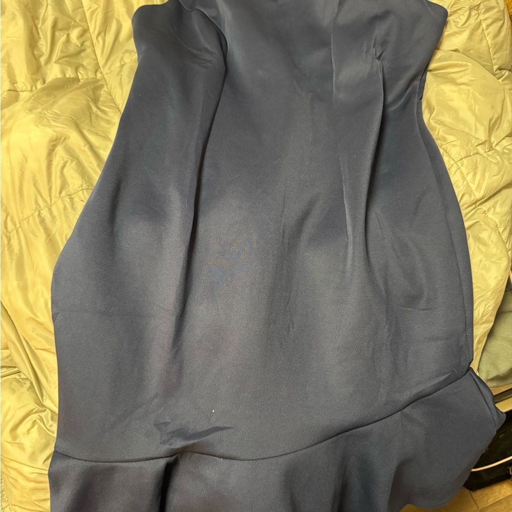 Elegant Navy Blue Dress